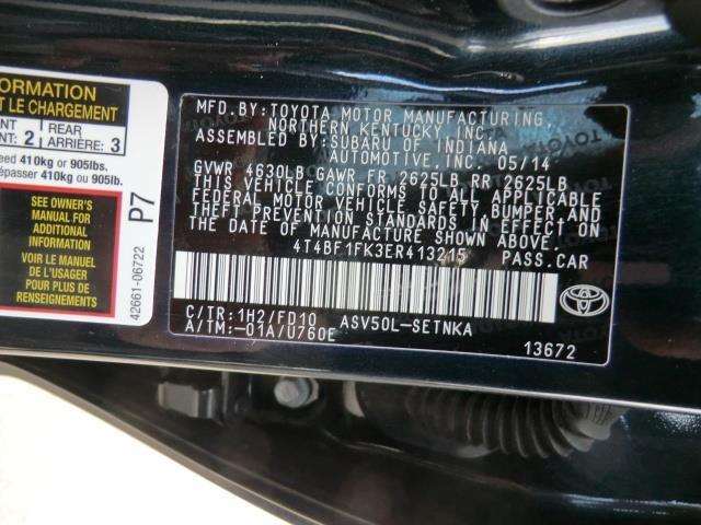 2014 Toyota Camry LE 31K Miles Backup Camera-Bluetooth-Clean CARFAX